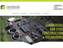 Tablet Screenshot of newlands.com.au